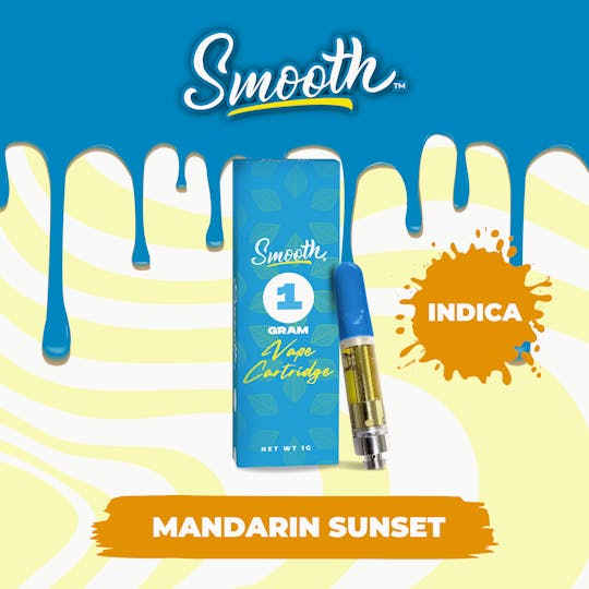 Smooth OKC - Mandarin Sunset - 1g Vape Cartridge - 1
