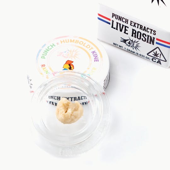 Punch Edibles & Extracts - Rainbow Maple Tier 4 Live Rosin Cold Cure Badder (1g) - 1