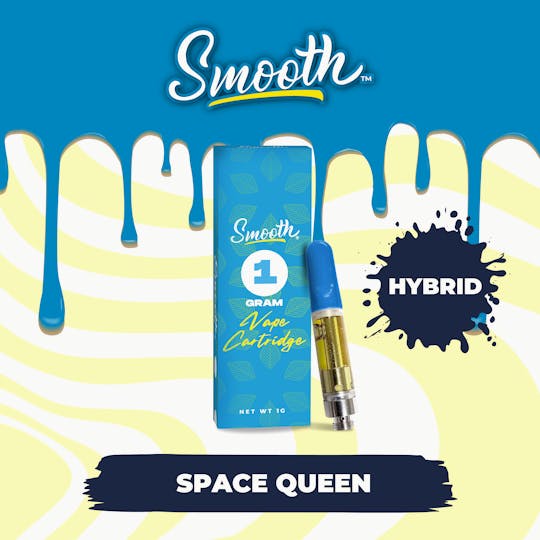 Smooth OKC - Space Queen - 1g Vape Cartridge - 1