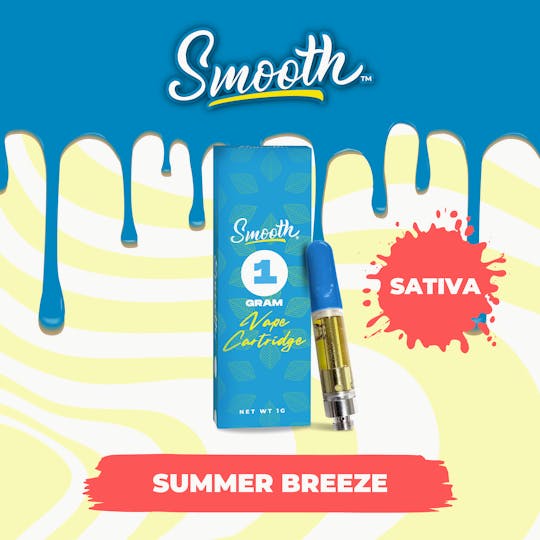 Smooth OKC - Summer Breeze - 1g Vape Cartridge - 1