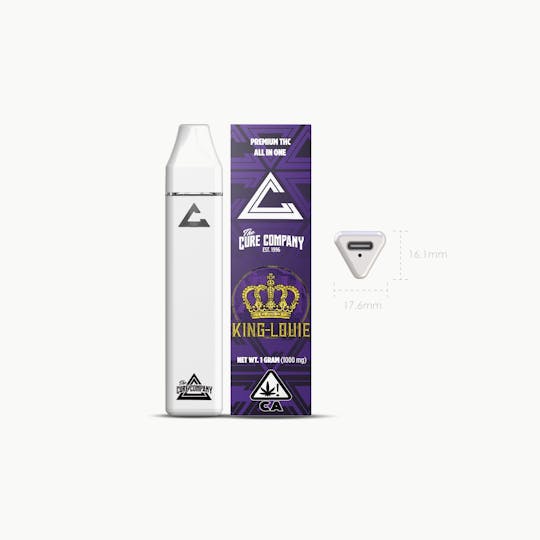 The Cure Company - The Cure Company AIO Vape Pen - King Louie 1g - 1