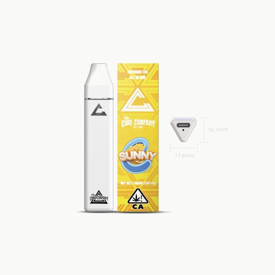 The Cure Company - The Cure Company AIO Vape Pen - Sunny C 1g - 1