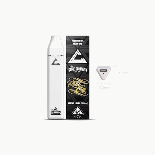 The Cure Company - The Cure Company AIO Vape Pen - The Real OG 1g - 1