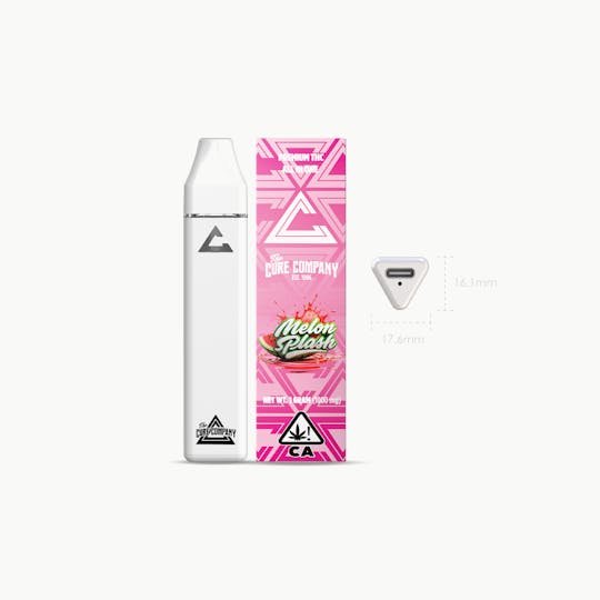 The Cure Company - The Cure Company AIO Vape Pen - Melon Splash 1g - 1