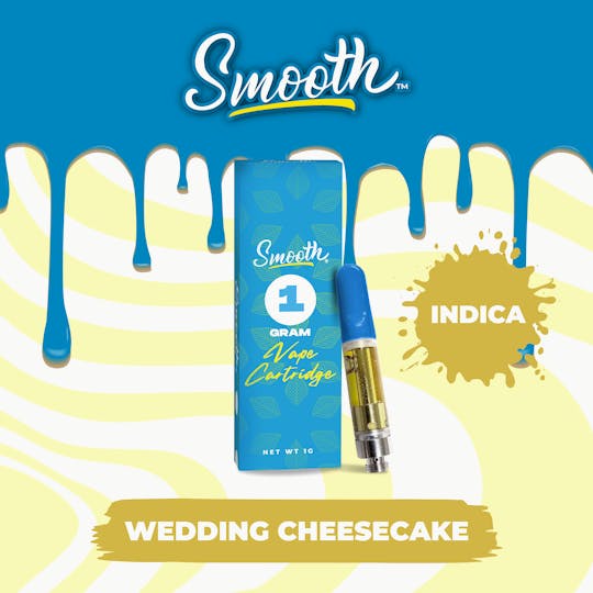Smooth OKC - Wedding Cheesecake - 1g Vape Cartridge - 1