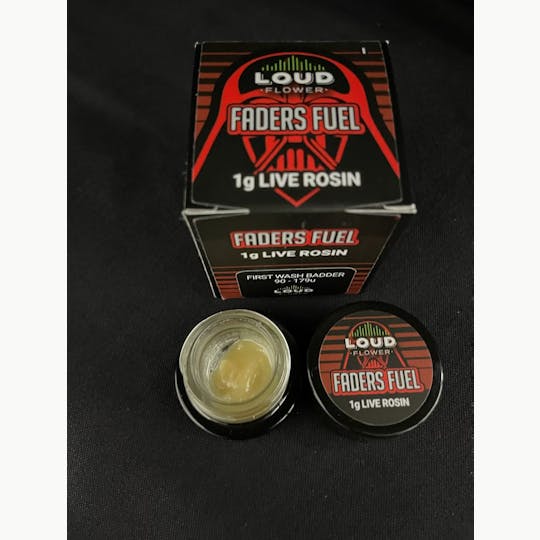MI Loud Flower Farms - Fader's Fuel 1g. Live Rosin - 1