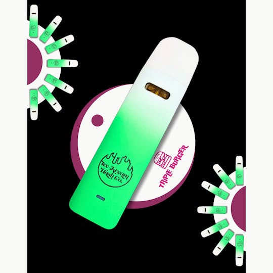 Ice Kream Hash Co. - IKHCO | Triple Burger | Disposable Vape Cart | .5g - 1