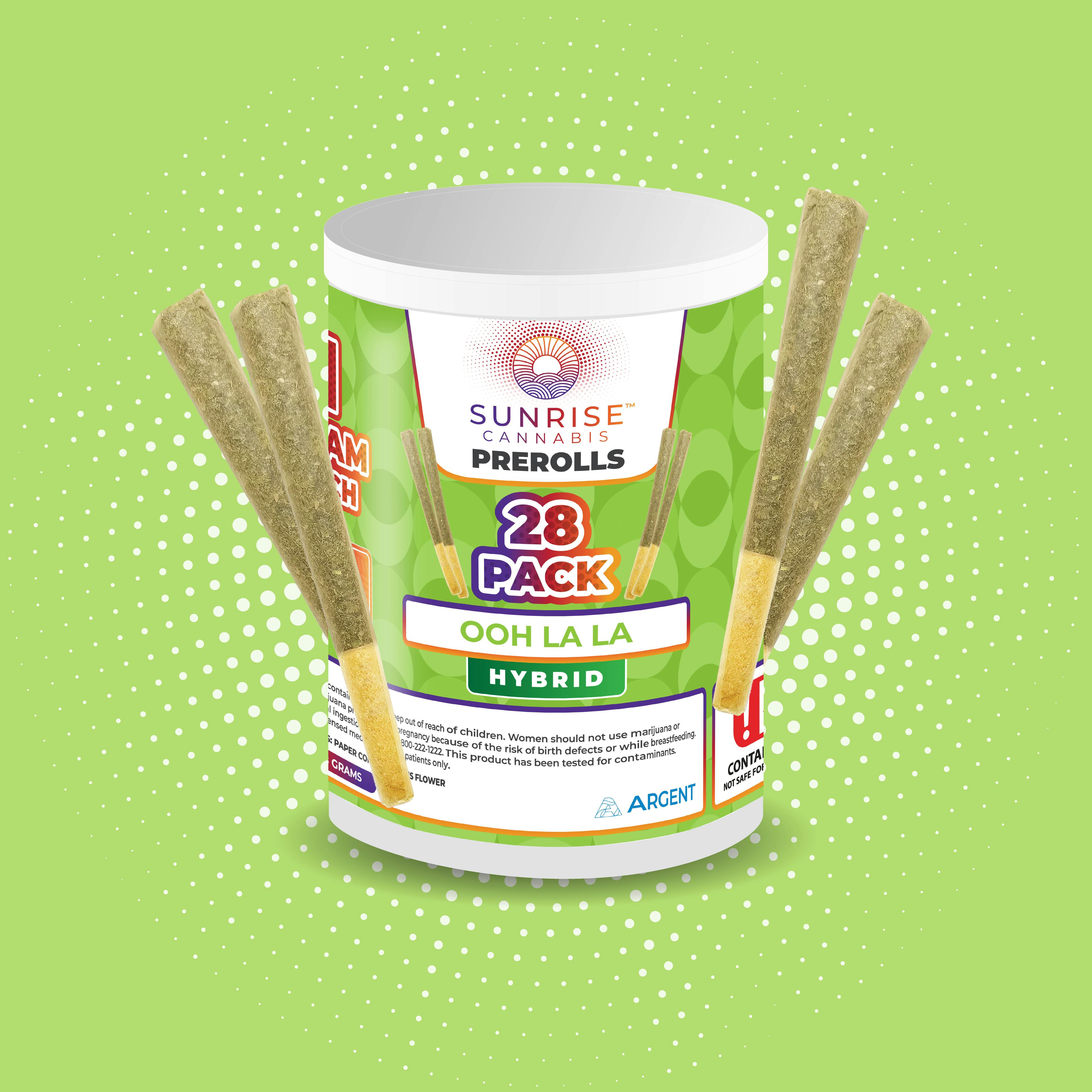 Sunrise Cannabis - Ooh La La - 28PK /1g Prerolls - 1