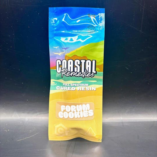 Coastal Remedies - Forum Cookies | 1g Cured Resin Disposable Cartridge | Coastal Remedies - 1