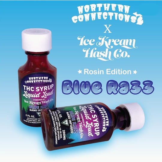 Ice Kream Hash Co. - Ice Kream Hash Co x Northern Connections | Liquid Loud | Blue Razz - 1