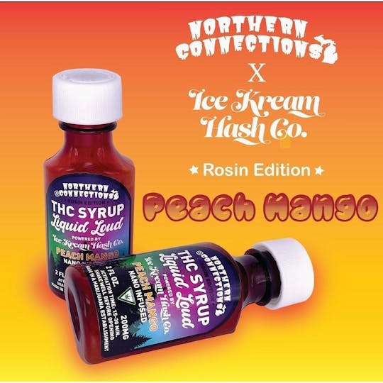 Ice Kream Hash Co. - Ice Kream Hash Co x Northern Connections | Liquid Loud | Peach Mango - 1