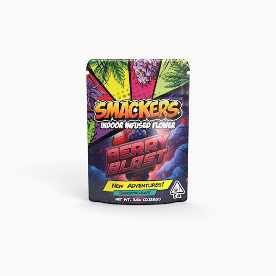 Smackers - Smackers Infused Flower Berry Blast 3.5g - 1