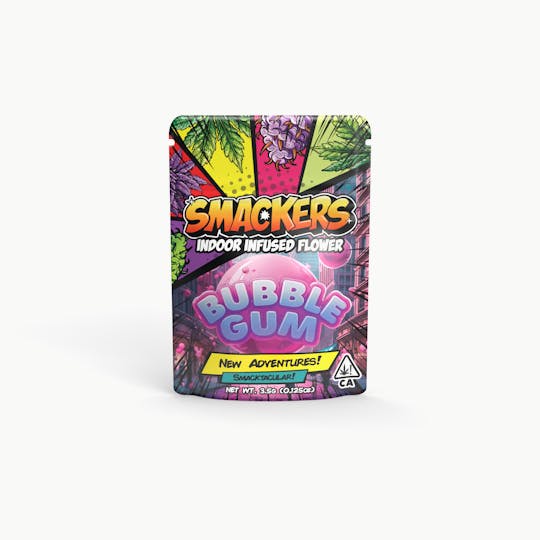 Smackers - Smackers Infused Flower Bubble Gum 3.5g - 1