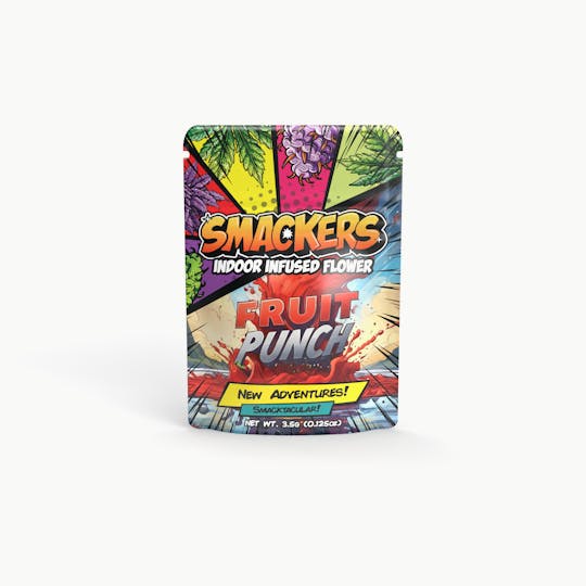 Smackers - Smackers Infused Flower Fruit Punch 3.5g - 1