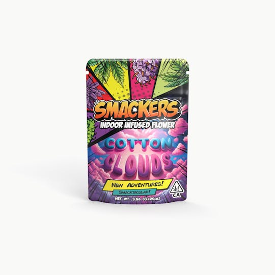 Smackers - Smackers Infused Flower Cotton Clouds 3.5g - 1