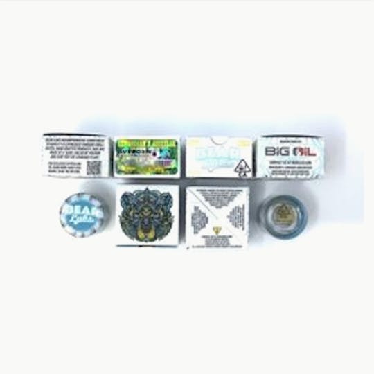 Bear Labs - Lemoncane x Zkittlez T1 Live Rosin - 1g - 1