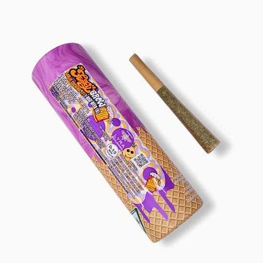 Ice Kream Hash Co. - Funky Brew | Rosin Infused Pre Roll | 1g - 1