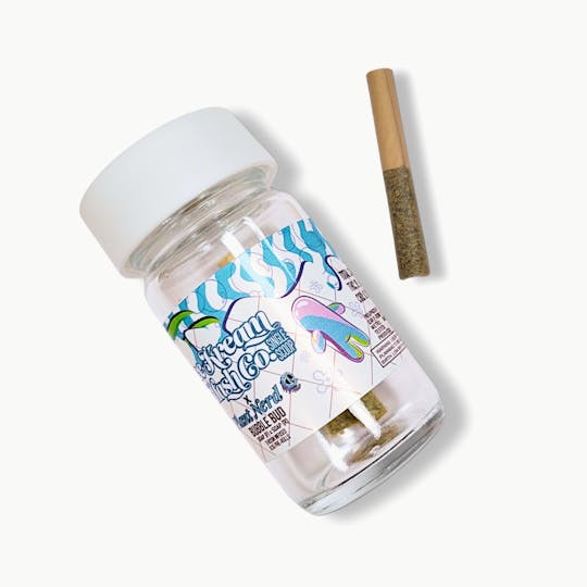Ice Kream Hash Co. - IKHCO | Bubble Bud | Rosin Infused Pre Roll | Single Scoops 3pk | 1.5g - 1