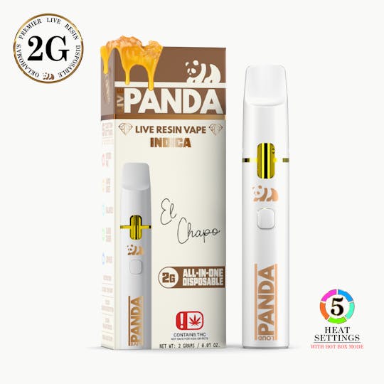 Loud Panda - Live Panda - El Chapo - 2G Live Resin Vape - 1