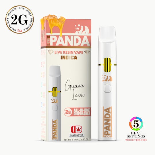 Loud Panda - Live Panda - Guava Lava - 2G Live Resin Vape - 1