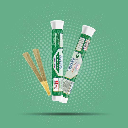 Sunrise Cannabis - Blackjack - 1g Infused Preroll - 1
