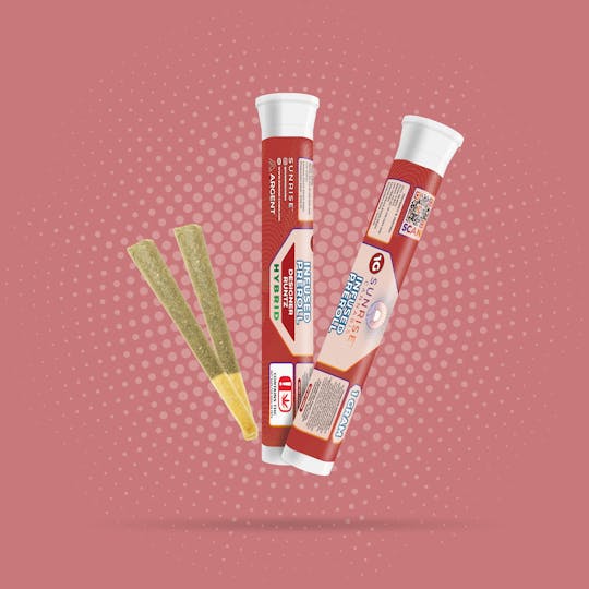 Sunrise Cannabis - Designer Runtz - 1g Infused Preroll - 1