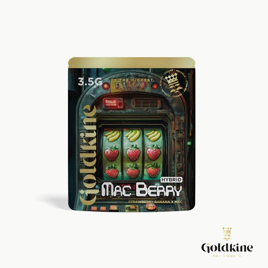 Goldkine - Goldkine Flower 3.5G (Mylar) | MAC Berry - 1