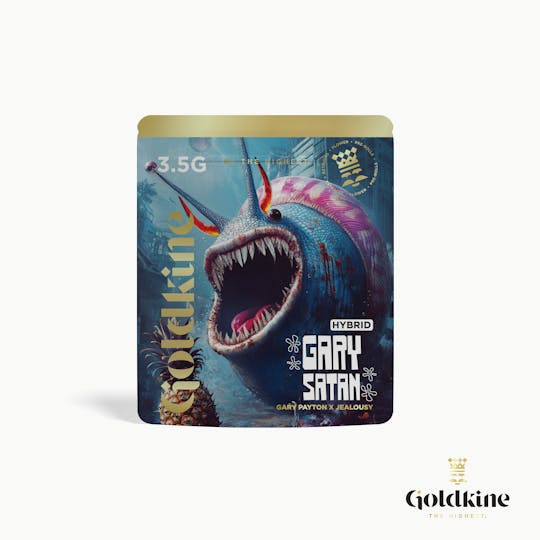Goldkine - Goldkine Flower 3.5G (Mylar) | Gary Satan - 1