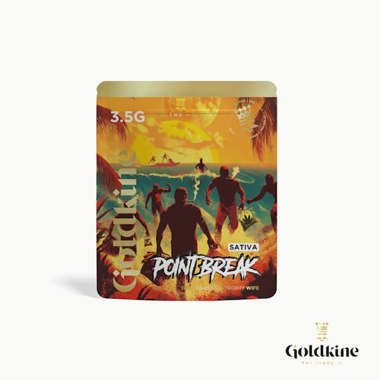 Goldkine - Goldkine Flower 3.5G (Mylar) | Point Break - 1