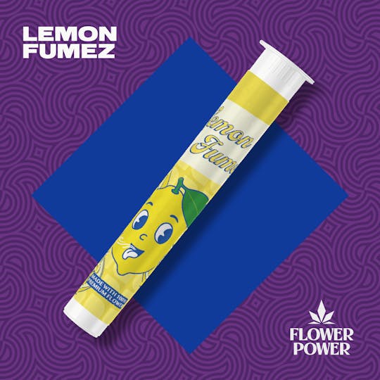 Flower Power Cannabis - Lemon Fumez 1G Preroll - 1