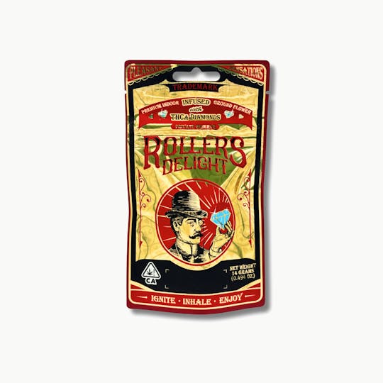 Rollers Delight - Shake With Diamonds | Razzberry Gas Tank | 14g | Hybrid - 1