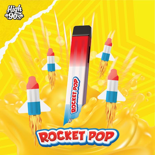HIGH 90s - High 90s : Rocket Pop 1g All-In-One Vape - 1