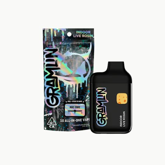 Gramlin - MAC Cake Indoor Live Rosin AIO 1g Vape - 1