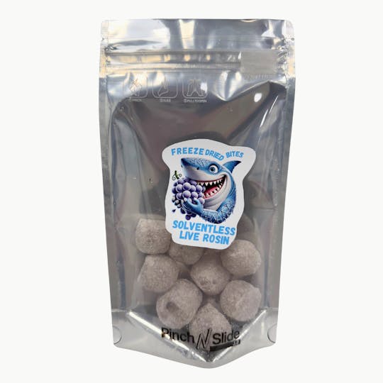 Baked Chicken Farm - BCF Freeze Dried Live Hash Rosin Bites - Grape (100mg) - 1