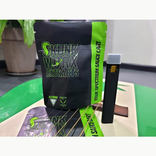Noble Labs - Noble Labs - Skunk Worx Sauce Cart .5g | Sunset Diesel - 1