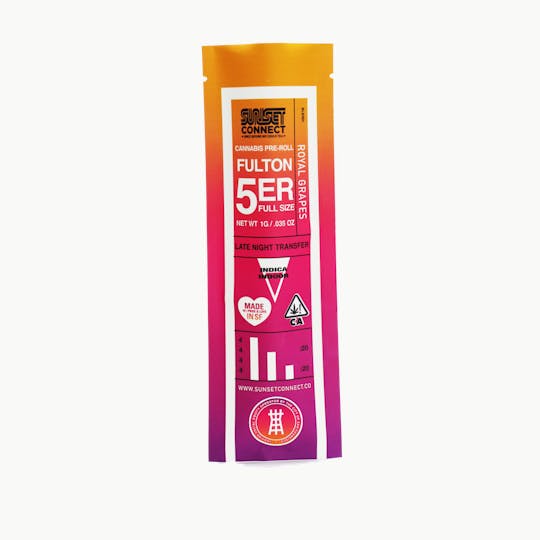Sunset Connect - Fulton 5'er Royal Grapes - 1