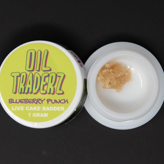 Oil Traderz - 1g Blueberry Punch Live Cake Badder - Oil Traderz (Sativa) - 1