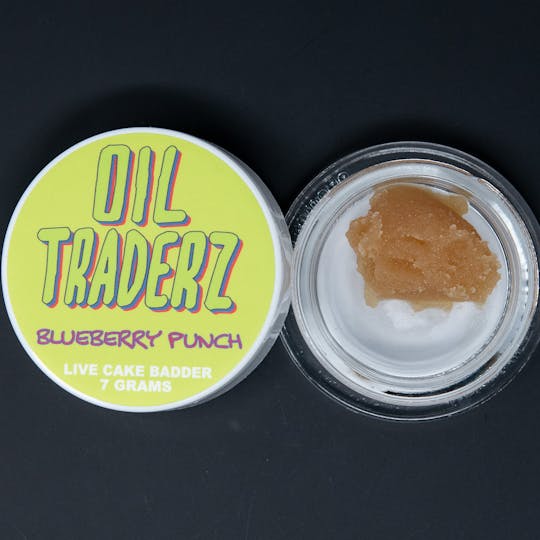 Oil Traderz - 7g Blueberry Punch Live Cake Badder - Oil Traderz (Sativa) - 1