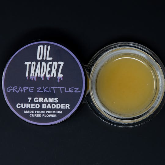 Oil Traderz - 7g Grape Zkittlez Cured Badder - Oil Traderz (Indica) - 1