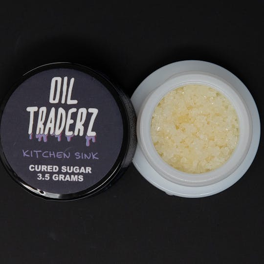 Oil Traderz - 3.5g Kitchen Sink Cured Sugar - Oil Traderz (Indica) - 1