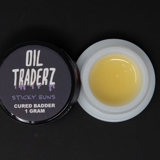 Oil Traderz - 1g Sticky Buns Cured Badder - Oil Traderz (Indica) - 1