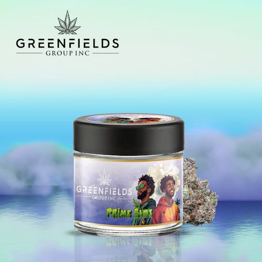Greenfields Group - Black Gelato Ice - Smalls | 3.5g Hybrid Exotic Flower - 1