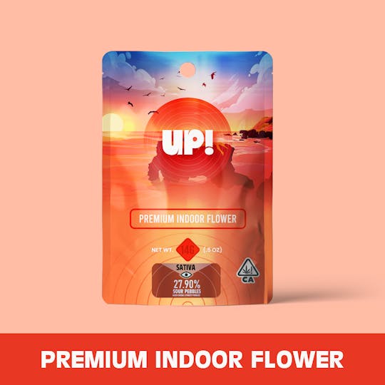 UP! - Sour Pebbles (Sativa) Premium Indoor 14g - 1