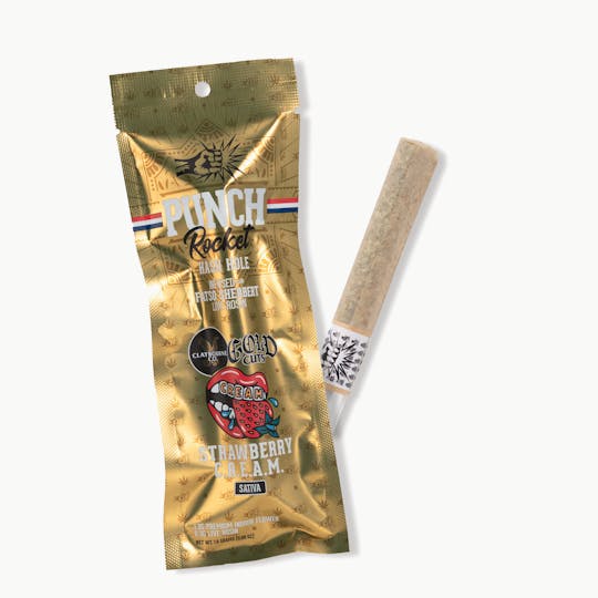 Punch Edibles & Extracts - Strawberry C.R.E.A.M. x Fatso Sherbert Rocket (1.6g) - 1