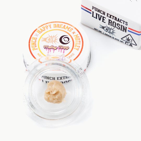 Punch Edibles & Extracts - Nectarine Jelly Cake Tier 4 Live Rosin Cold Cure Badder (1g) - 1