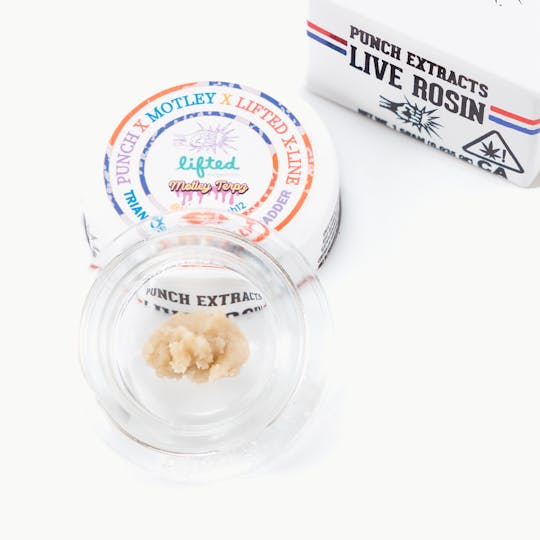 Punch Edibles & Extracts - Triangle Papaya Jelly Tier 4 Live Rosin Cold Cure Badder (1g) - 1