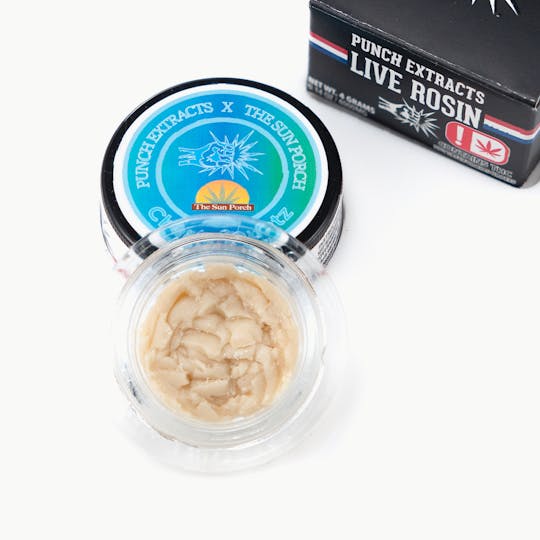 Punch Edibles & Extracts - Cherry Stuntz Gold Tier Live Rosin Cold Cure Badder (4g) - 1