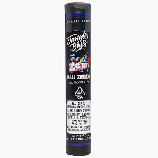 Jungle Boys - Jungle Boys | Blu Zerdz - 1g Pre Roll - 1