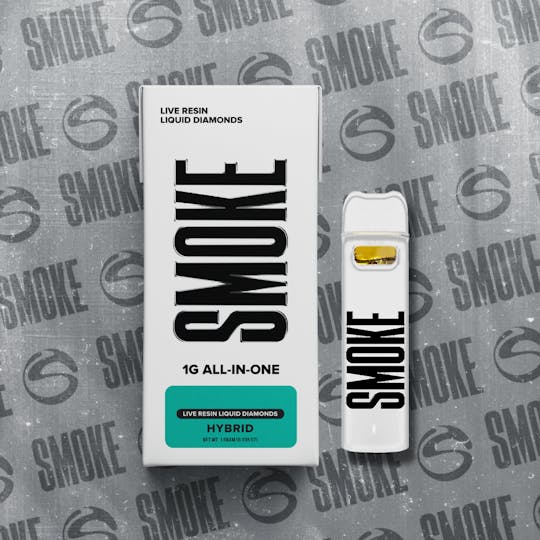 Smoke - 1g AIO Live Resin Liquid Diamonds - Orange Biscotti - 1