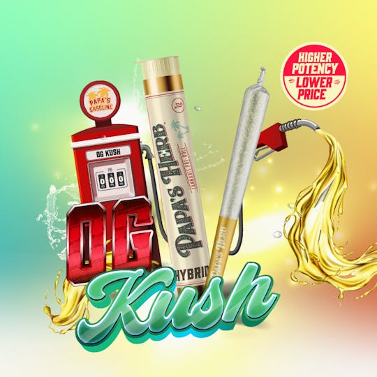 Papa's Herb - OG Kush (1g) Preroll - 1